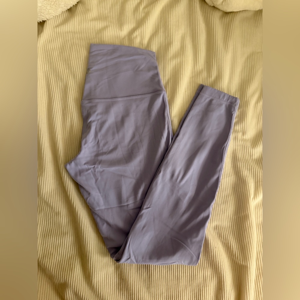lululemon athletica Lavender Gray High-Rise Leggings